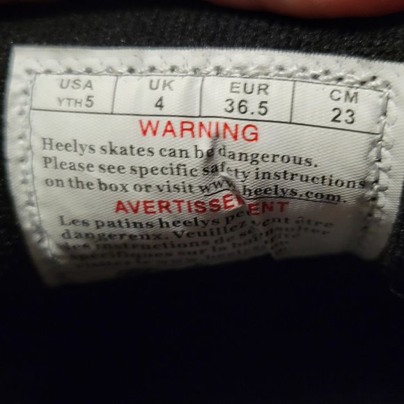 Heelys size youth 5 - Picture 6 of 8